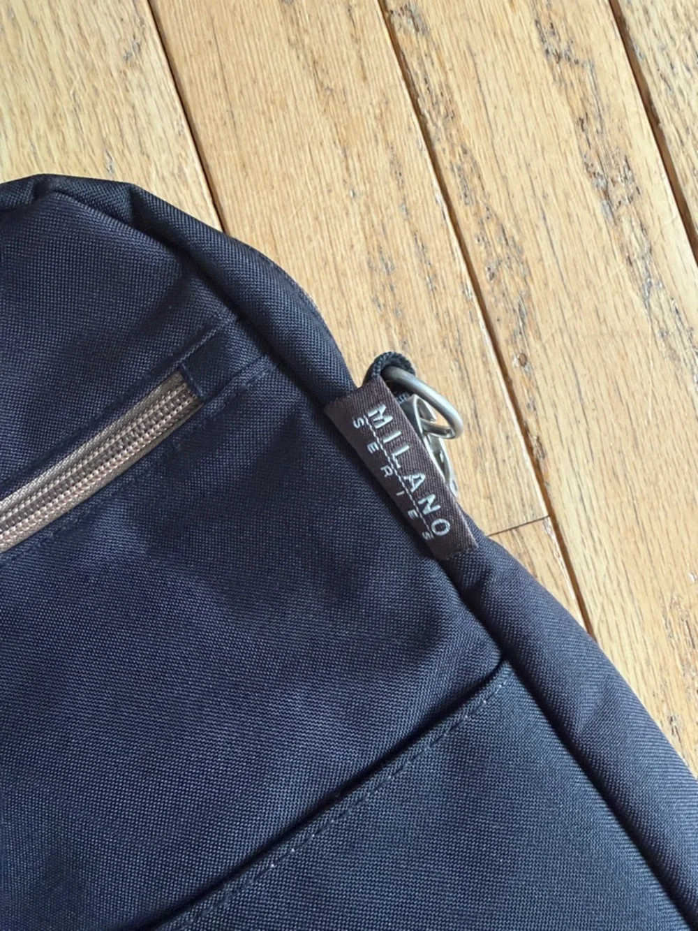 Milano Black Laptop Briefcase